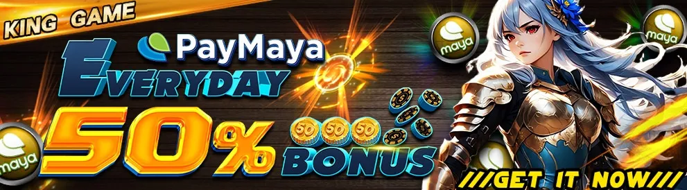 PayMaya 50% Bonus EveryDay